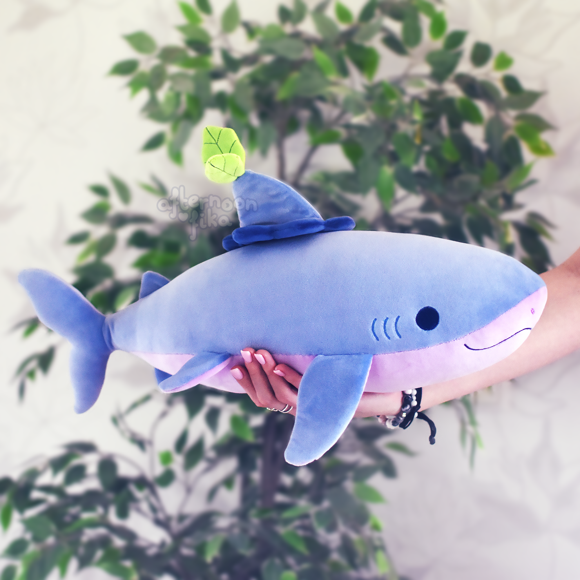 Bobby The Blueberry Shark Plush