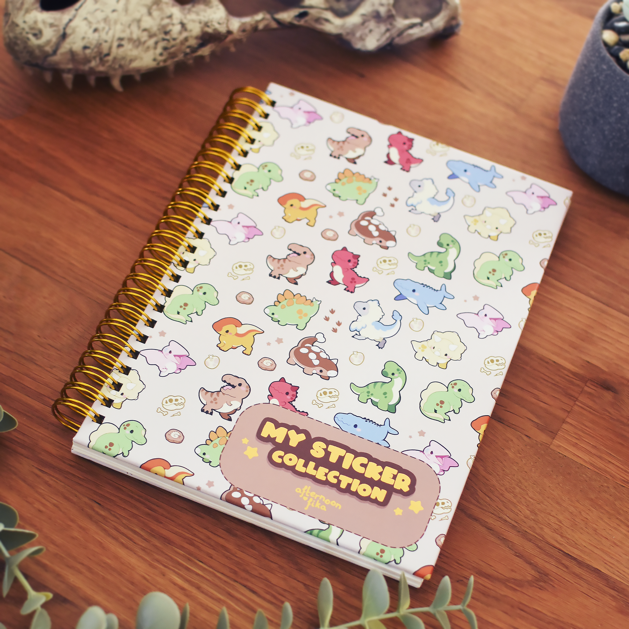 Prehistoric Pals Reusable Sticker Book