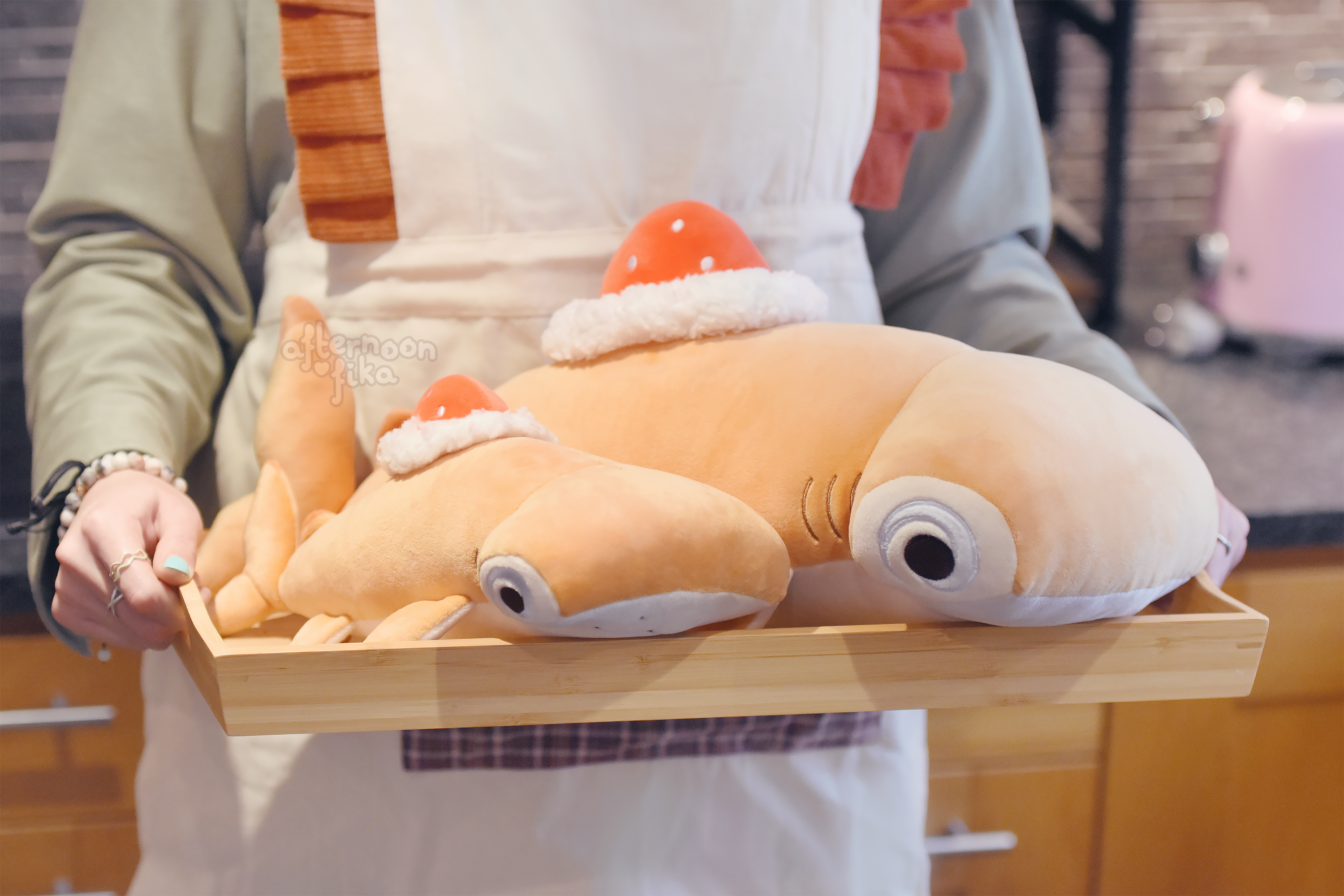 Rolf The Roll Cake Shark Plush