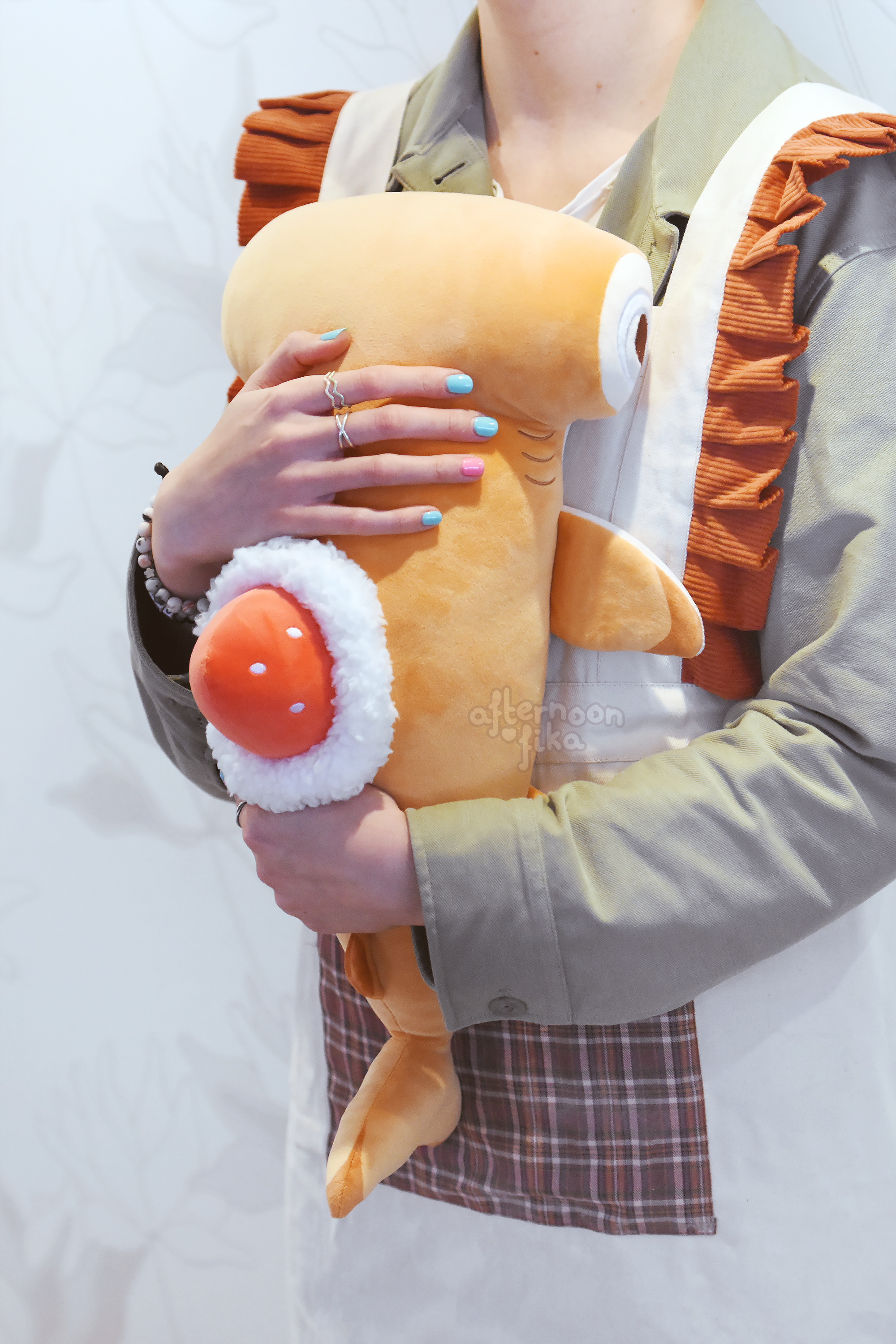 Rolf The Roll Cake Shark Plush