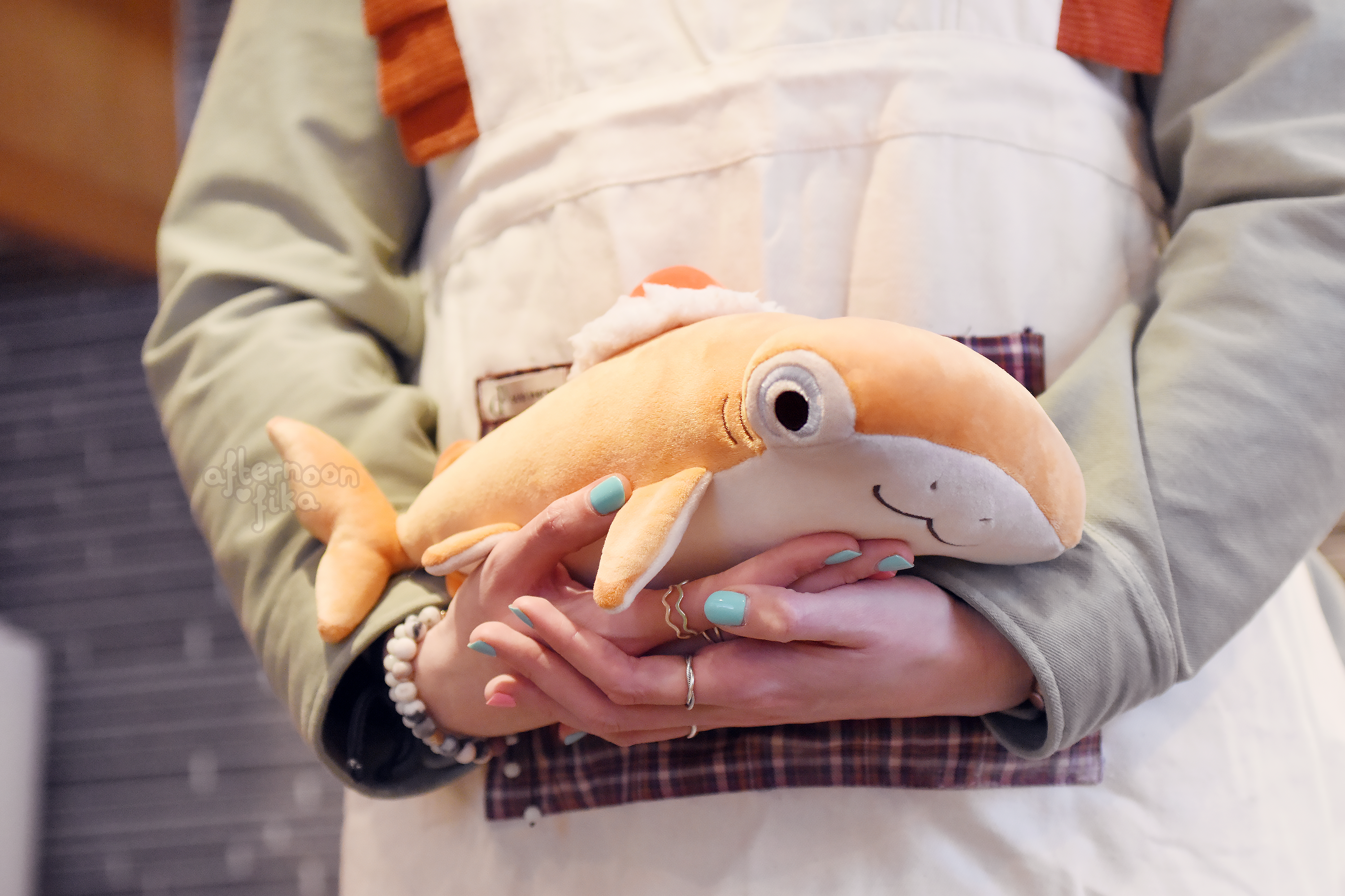 Rolf The Roll Cake Shark Plush
