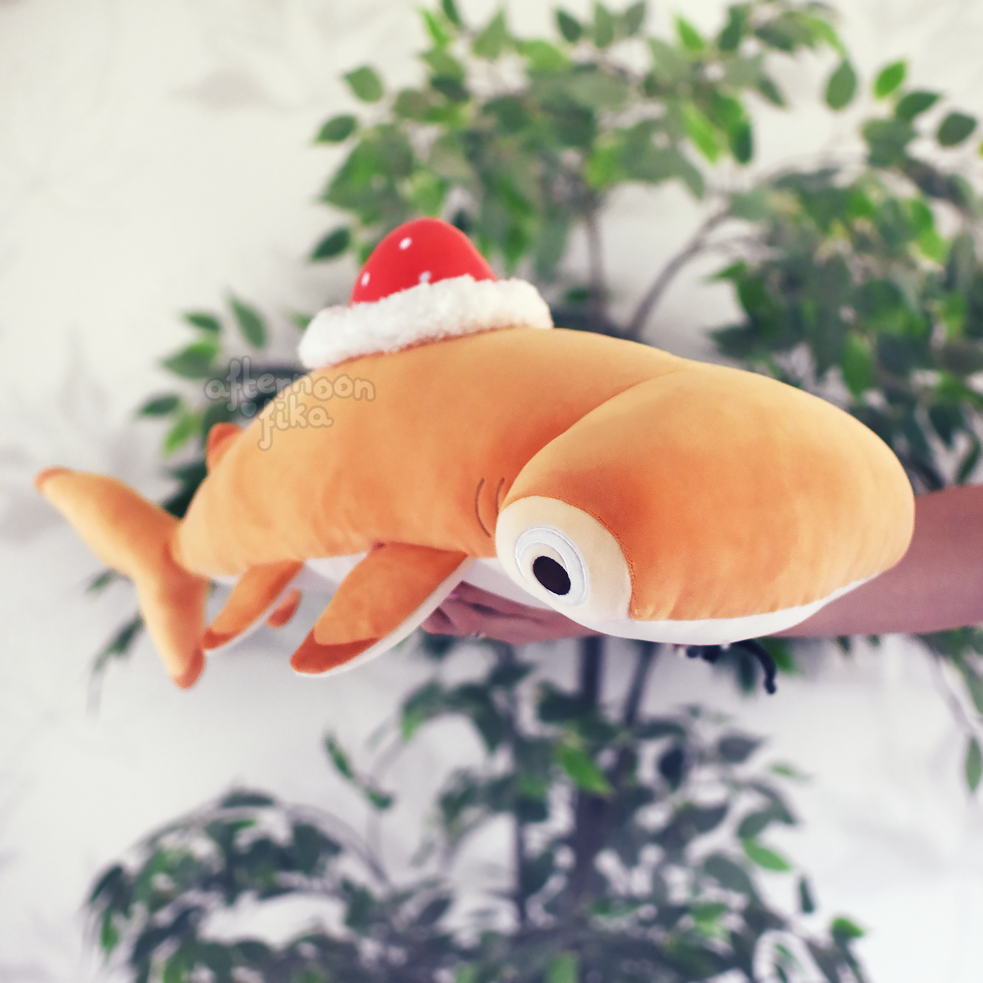 Rolf The Roll Cake Shark Plush