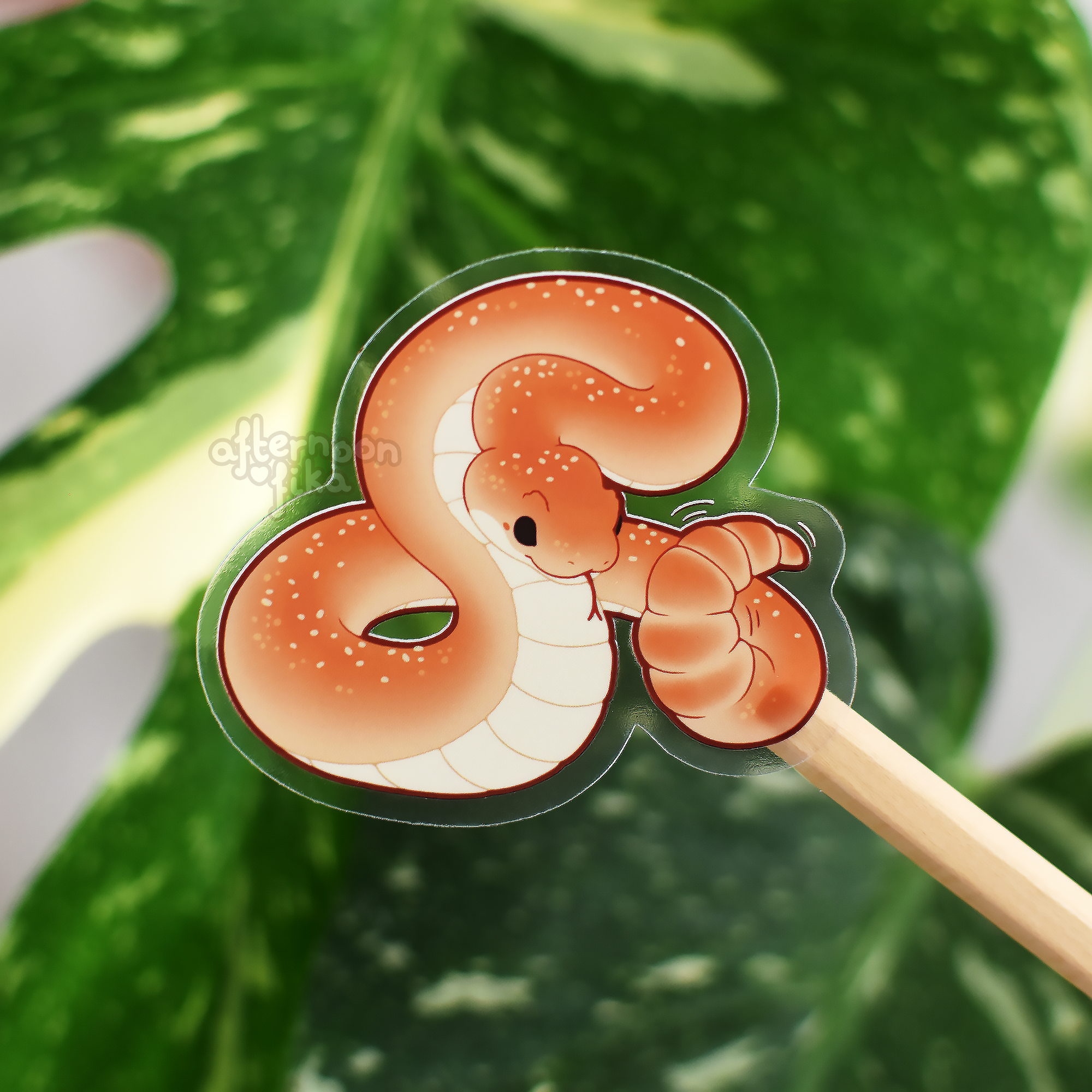 Snake Snacks Sticker Sheet