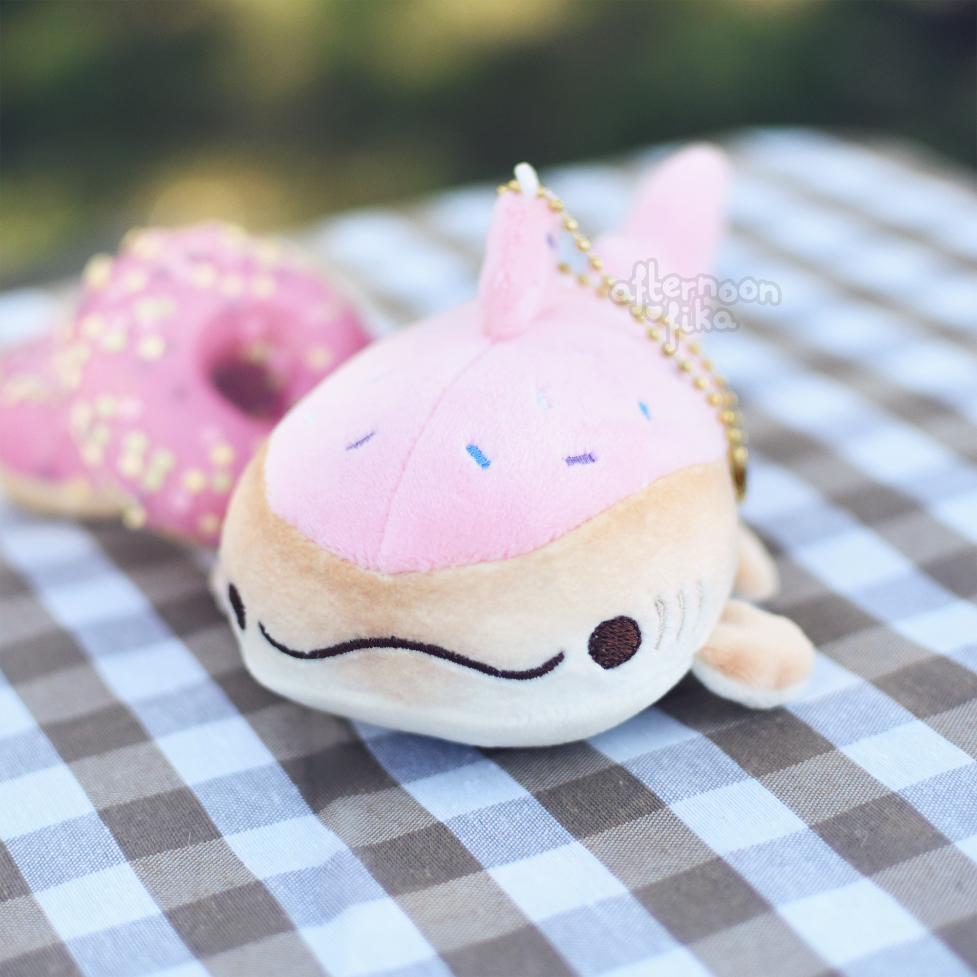 Sweet Whale Sharks Plush Keychains