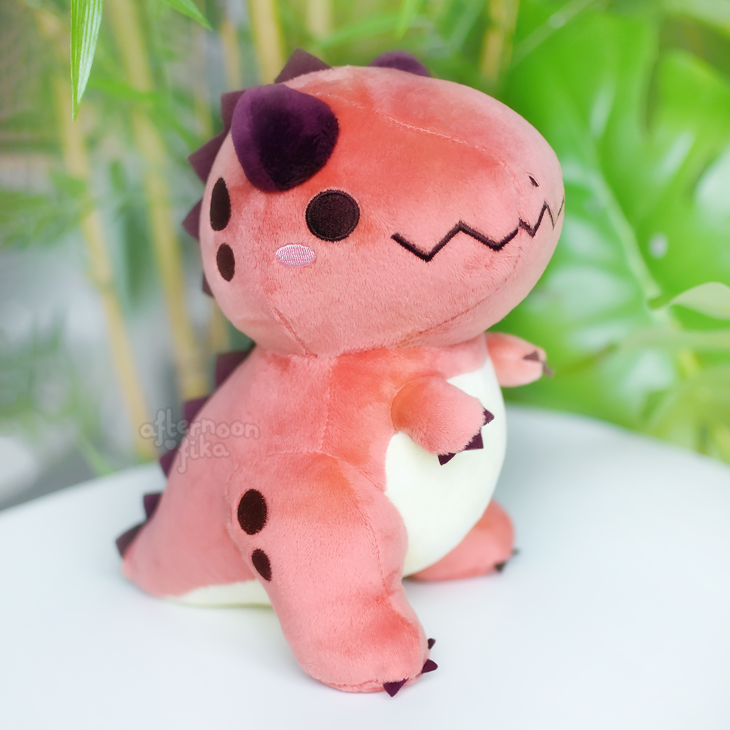 Pink t best sale rex plush