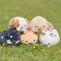 [PRE-ORDER, ETA November 2023] Botanical Bunny Plush Blue Flowers