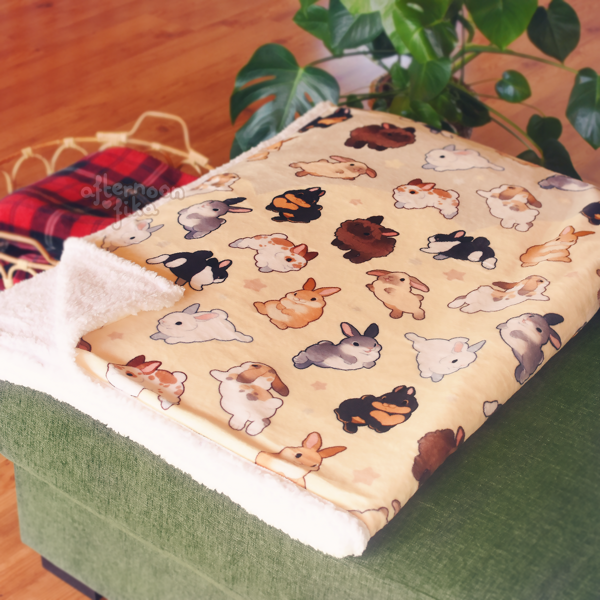 [PRE-ORDER, Ships Early 2027] Bunny Binkies Blanket