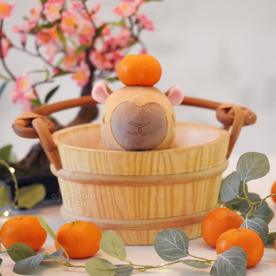 [PRE-ORDER, ETA Spring 2024] Carlos The Capybara Plush