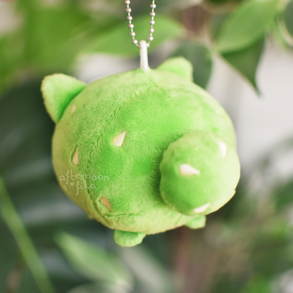 [B-GRADE] Baby Cactus Cat Keychain