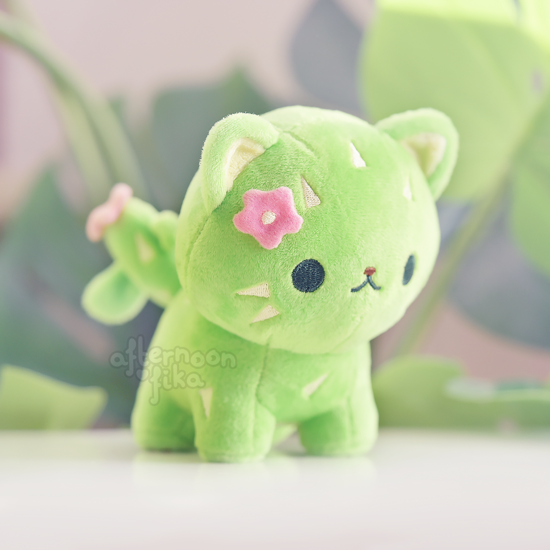 Cactus top stuffed animal