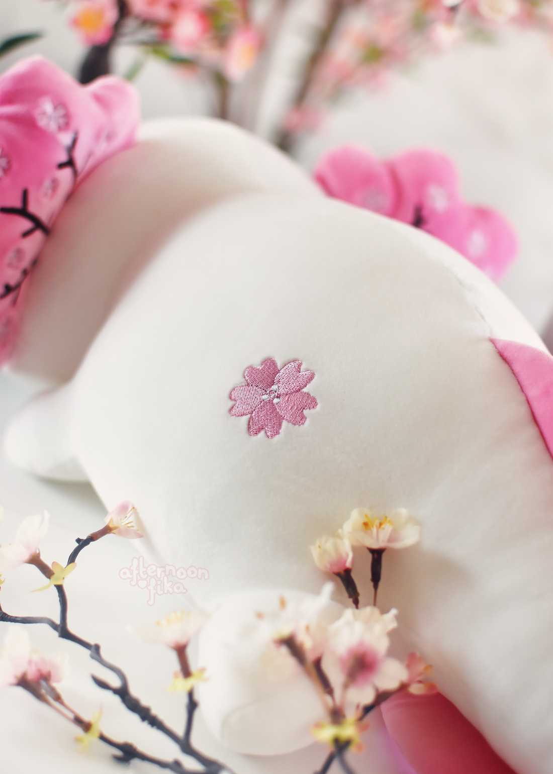 [PRE-ORDER, Ships Fall 2026] Charlotte The Cherry Blossom Axolotl Plush