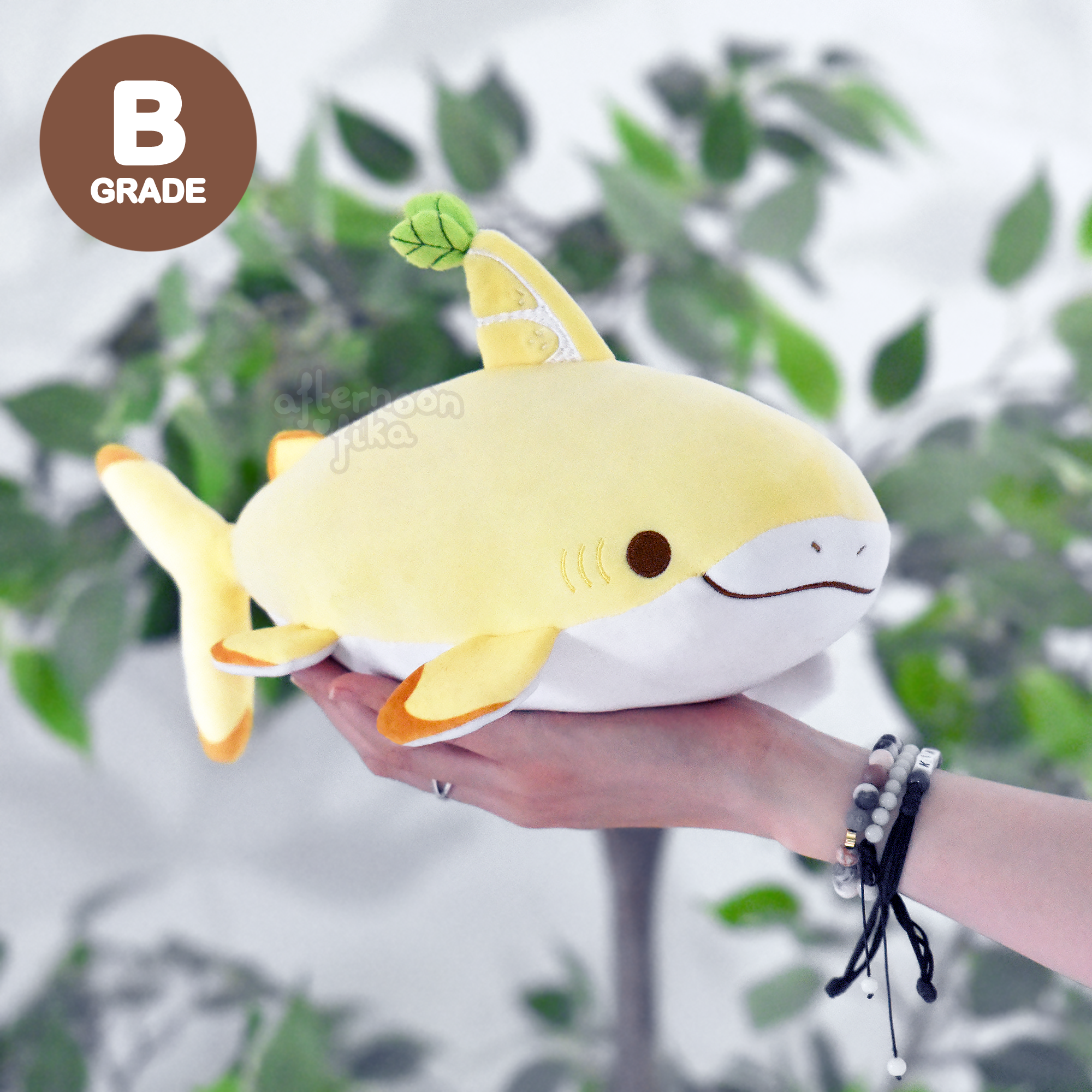 [B-GRADE] Linus The Lemon Shark Plush