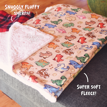 Prehistoric Pals Blanket