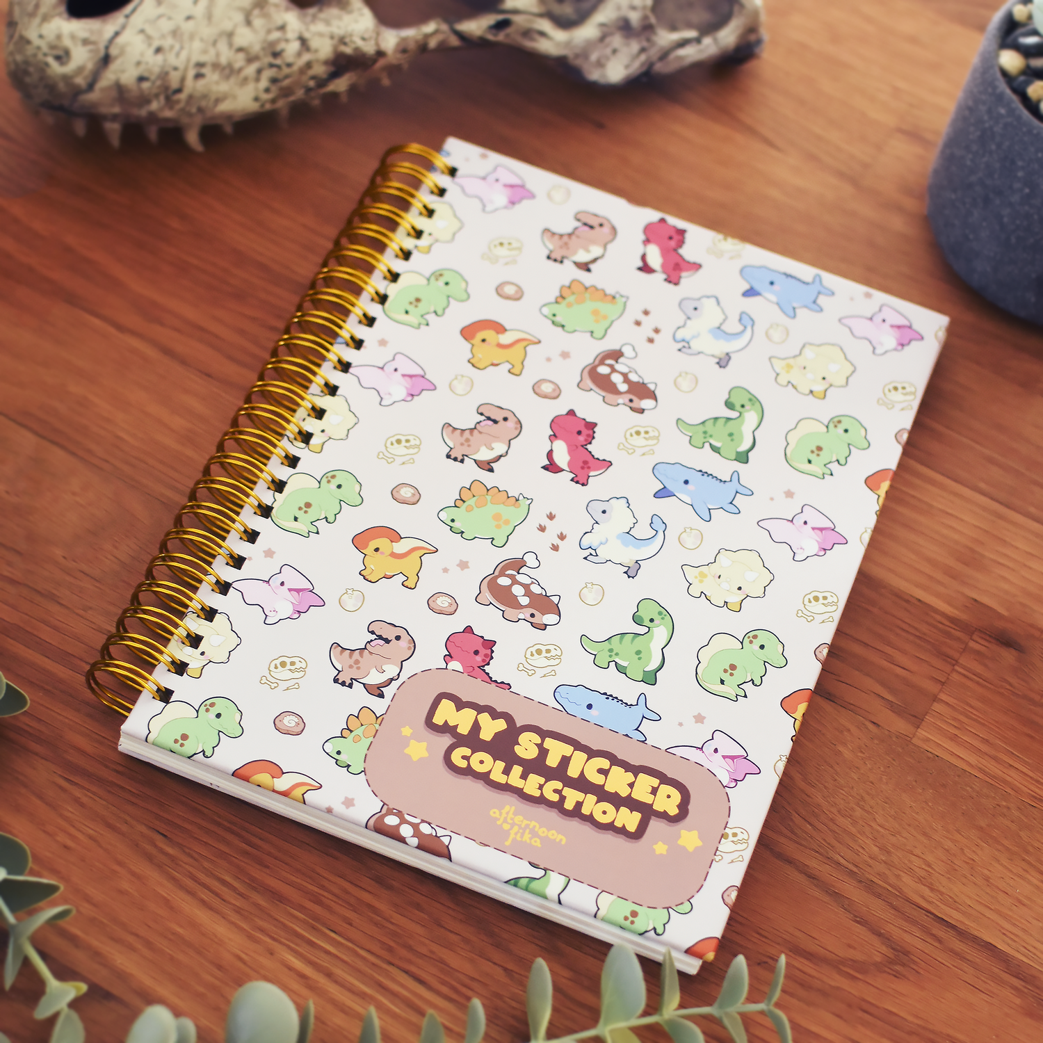 Prehistoric Pals Reusable Sticker Book