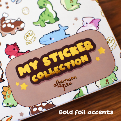Prehistoric Pals Reusable Sticker Book