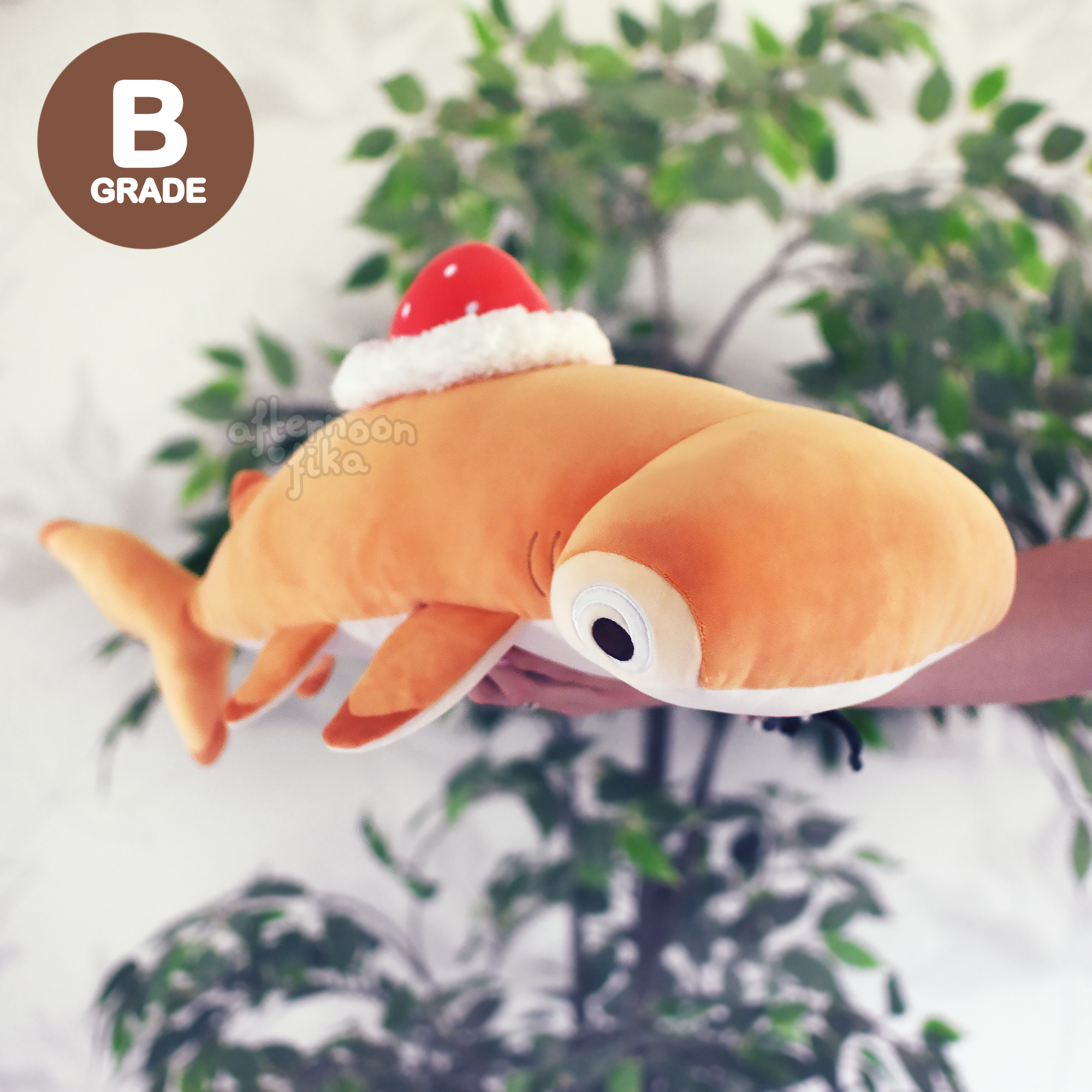 [B-GRADE] Rolf The Roll Cake Shark Plush