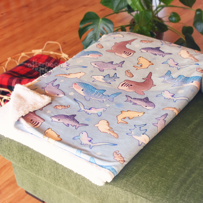 [PRE-ORDER, Ships Early 2027] Shark Sweeties Blanket