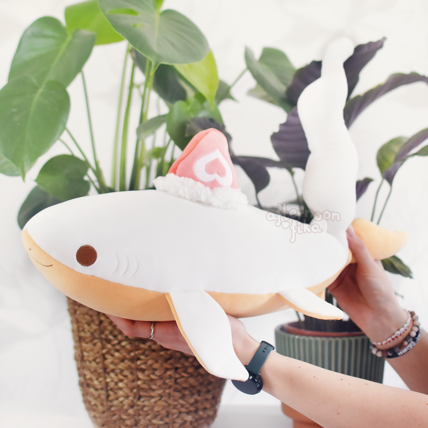 [PRE-ORDER, Ships Fall 2026] Siv The Strawberry Shortcake Shark Plush