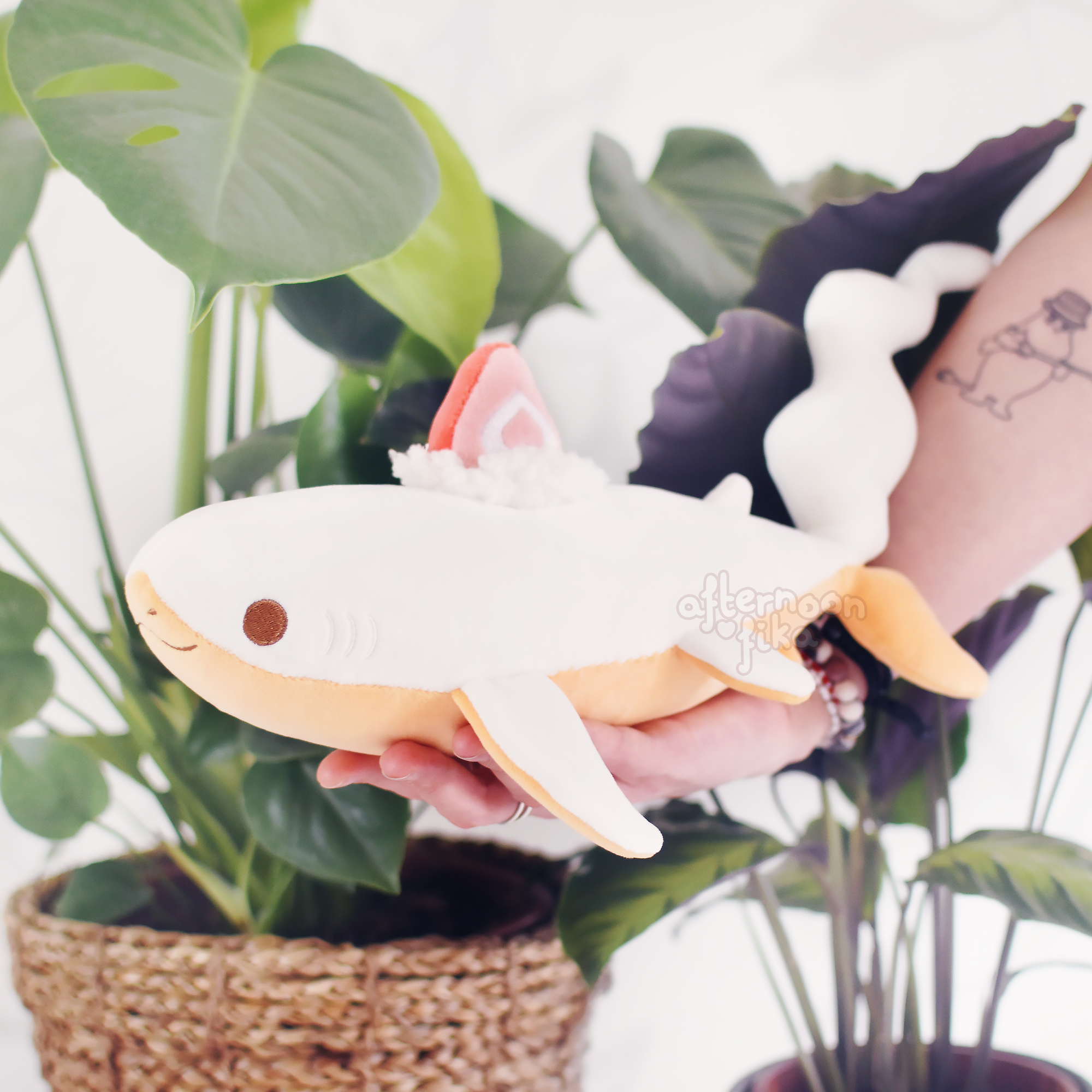 [PRE-ORDER, Ships Fall 2026] Siv The Strawberry Shortcake Shark Plush