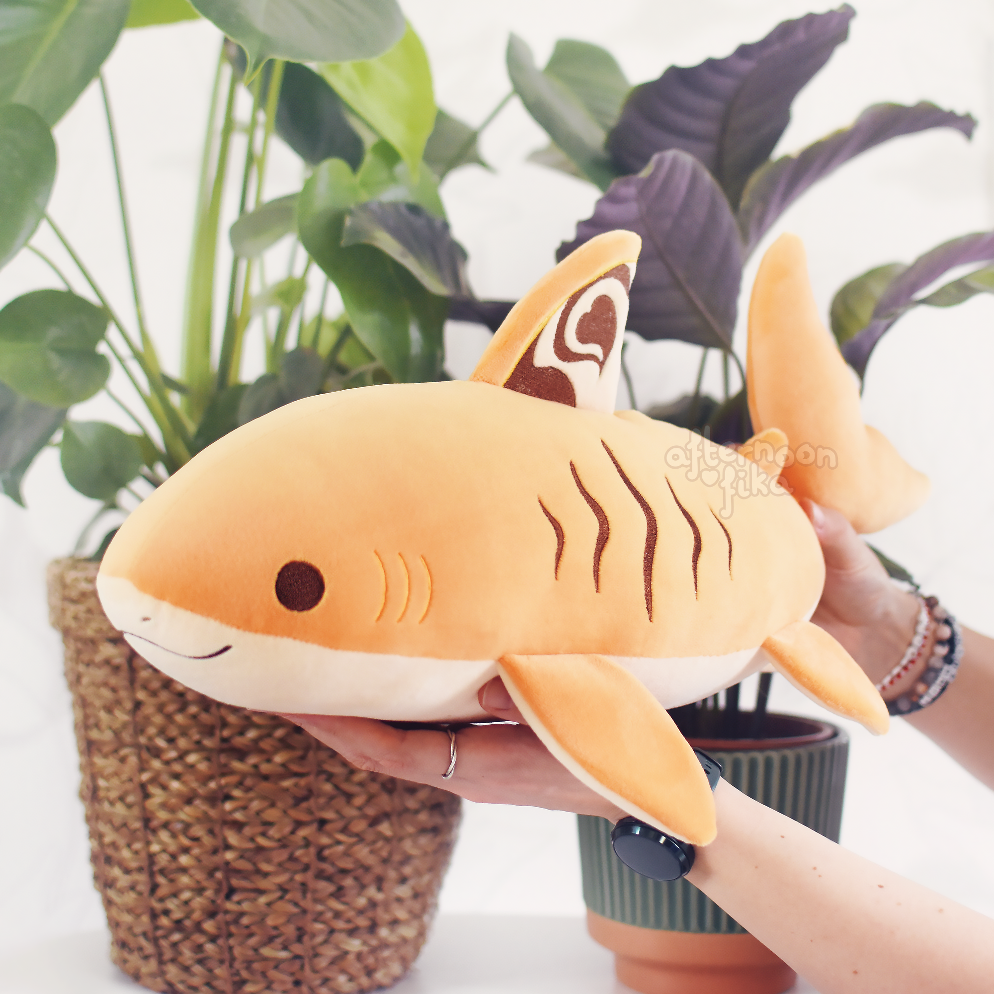 [PRE-ORDER, Ships Fall 2026] Tove The Tiger Cake Shark Plush