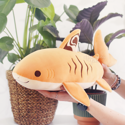 [PRE-ORDER, Ships Fall 2026] Tove The Tiger Cake Shark Plush