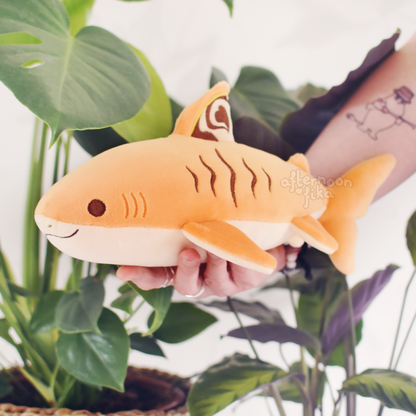 [PRE-ORDER, Ships Fall 2026] Tove The Tiger Cake Shark Plush