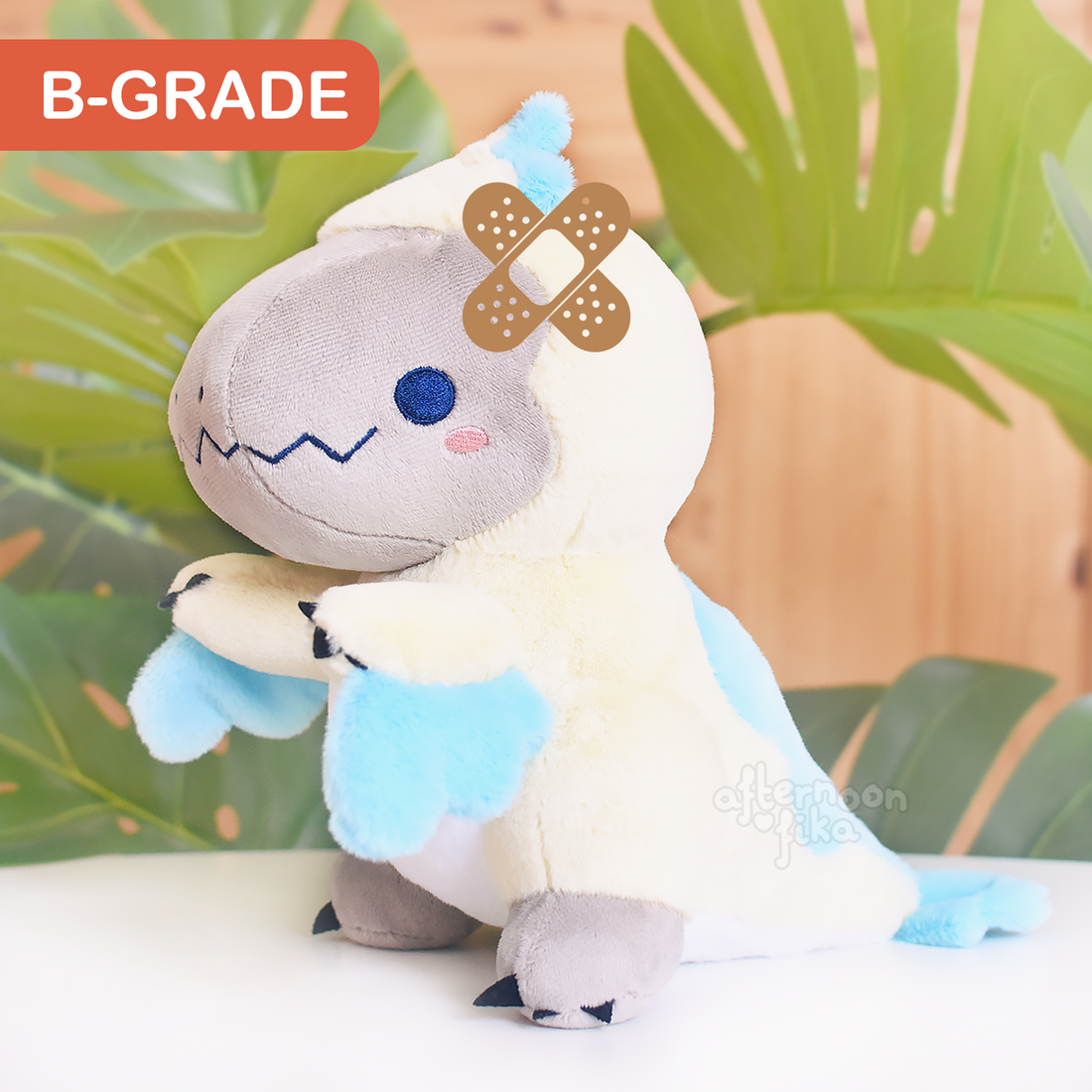 B GRADE Vivi The Velociraptor Plush AfternoonFika