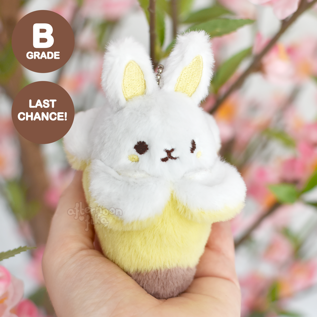 [B-GRADE] [LAST CHANCE!] Bunana Plush Keychain
