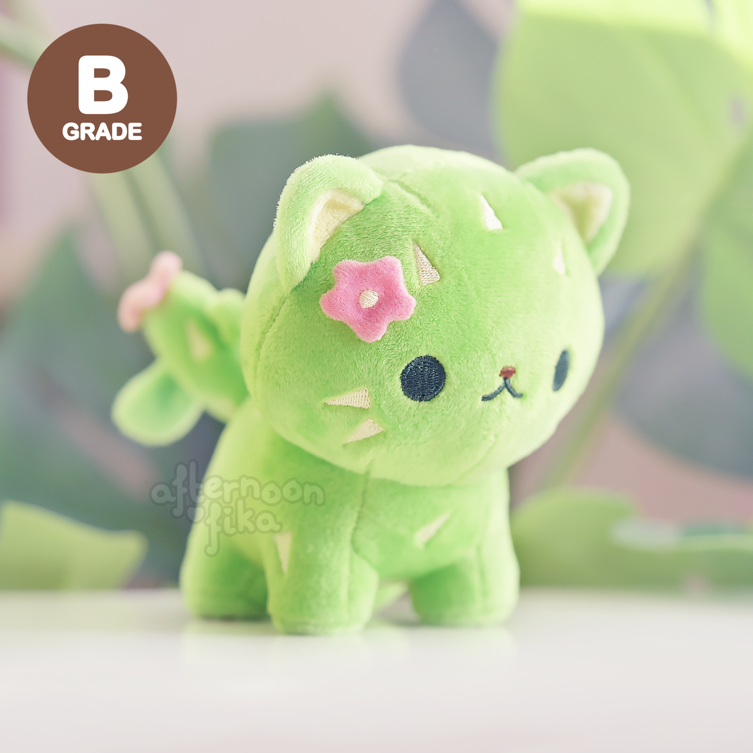 [B-GRADE] Cactus Cat Plush