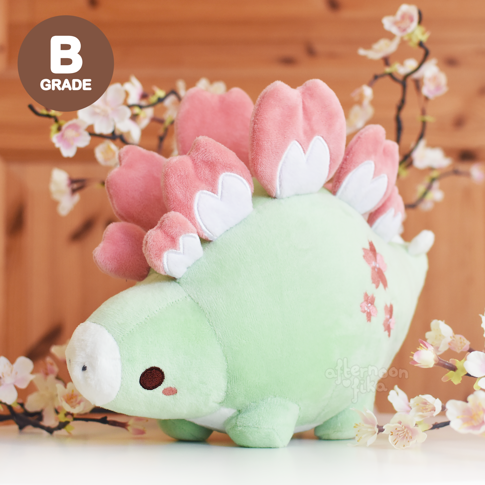[B-GRADE] Sakura Sally The Stegosaurus Plush