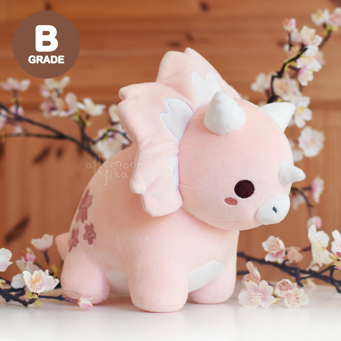 [B-GRADE] Sakura Trevor The Triceratops Plush