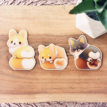 Corgi Loaves Sticker Set