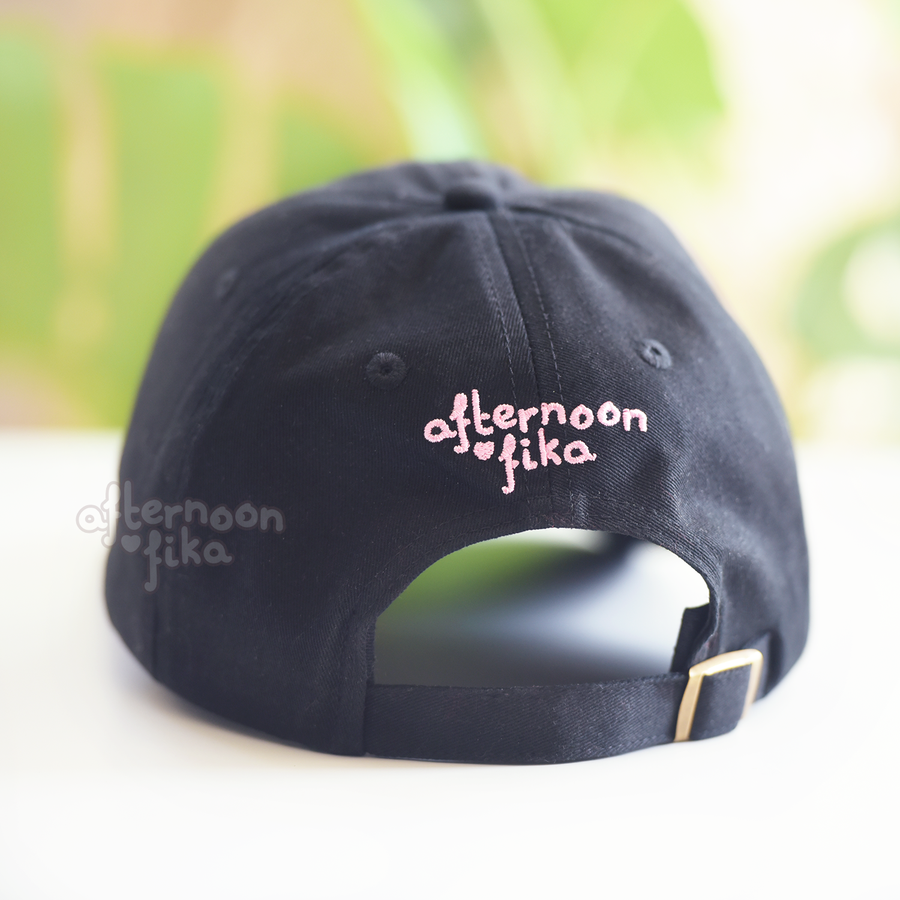 Cactus Cat Cap BLACK