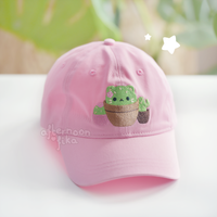 Cactus Cat Cap PINK