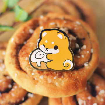 Shibamon Roll Enamel Pin