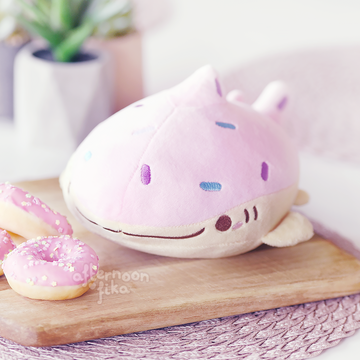 Sprinkles The Strawberry Doughnut Whale Shark Plush