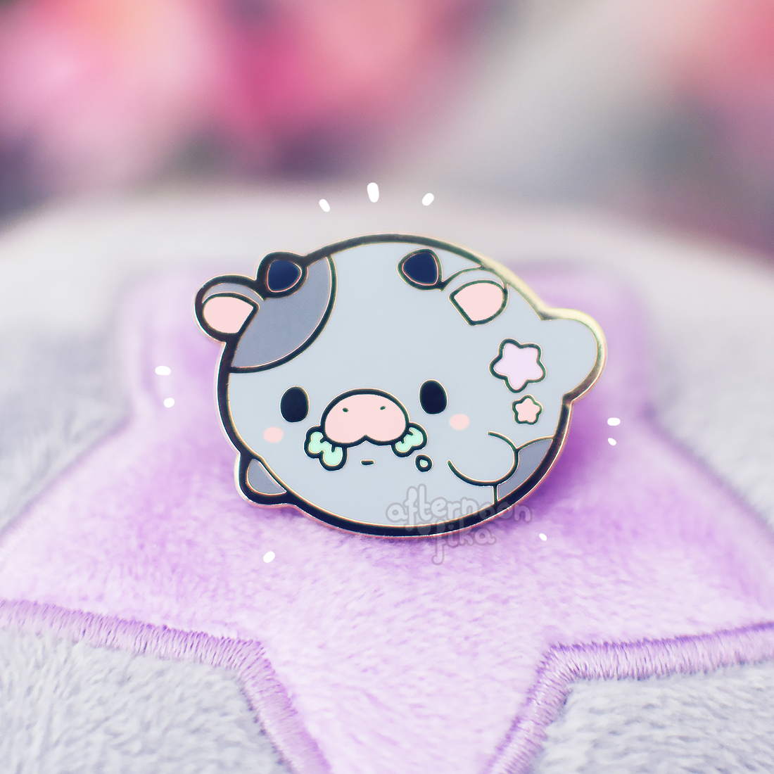 Umiko The Sea Cow Enamel Pin